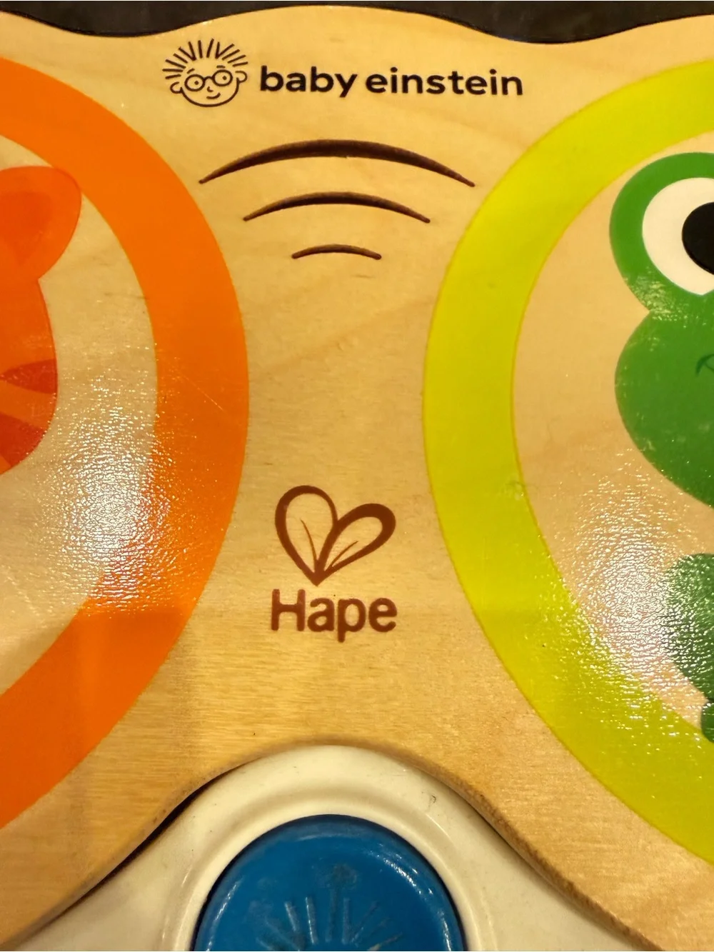 Baby Einstein Hape Magic Touch Wooden Drums Musical Toy